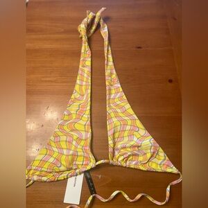 Urban Outfitters swim Halter bikini Top size Medium